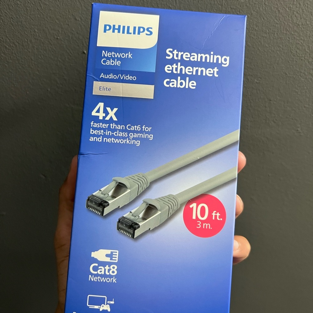 COPY - Philips Ethernet Cable CAT8